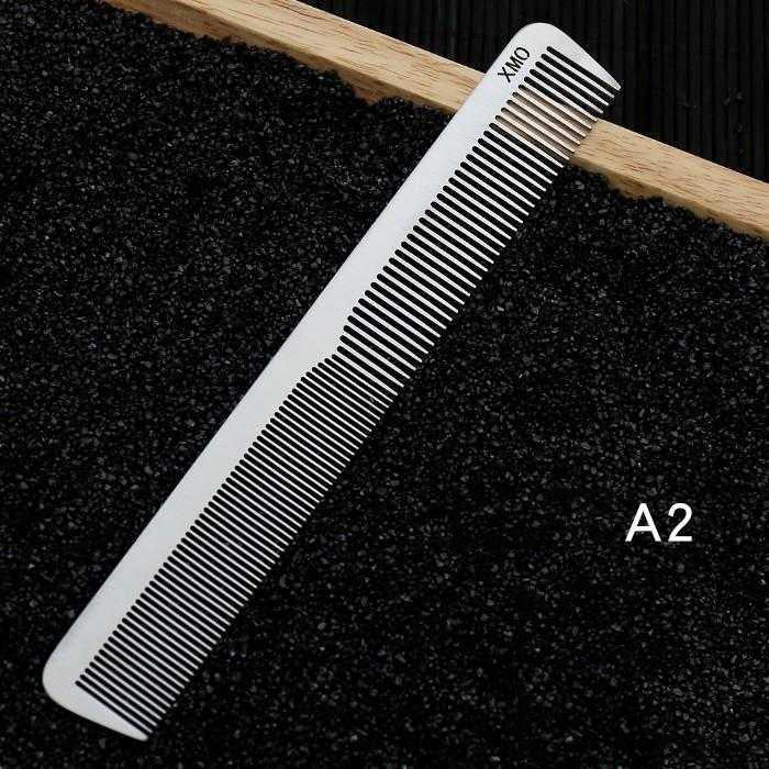 Stainless steel hair comb